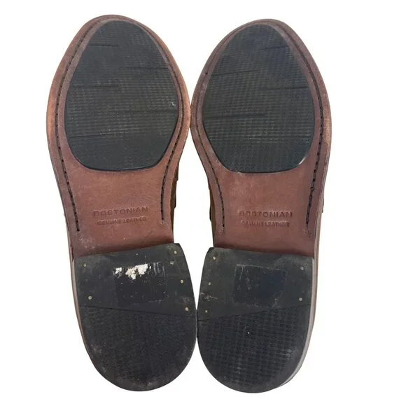 Bostonian Mckewen Step Loafers Mens 11.5 M Brown Leather Dress Shoes - Picture 10 of 12
